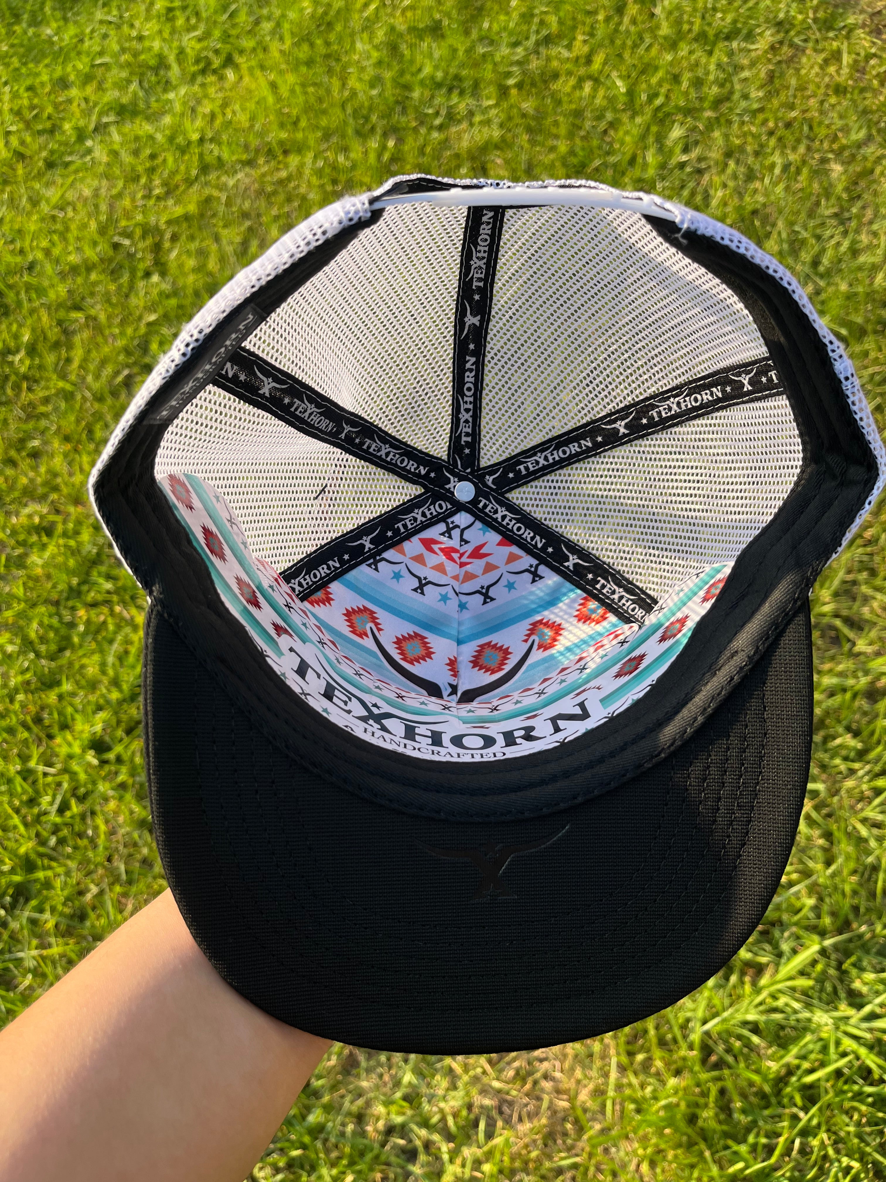 TEXHORN Cattle Black TX Snap Back