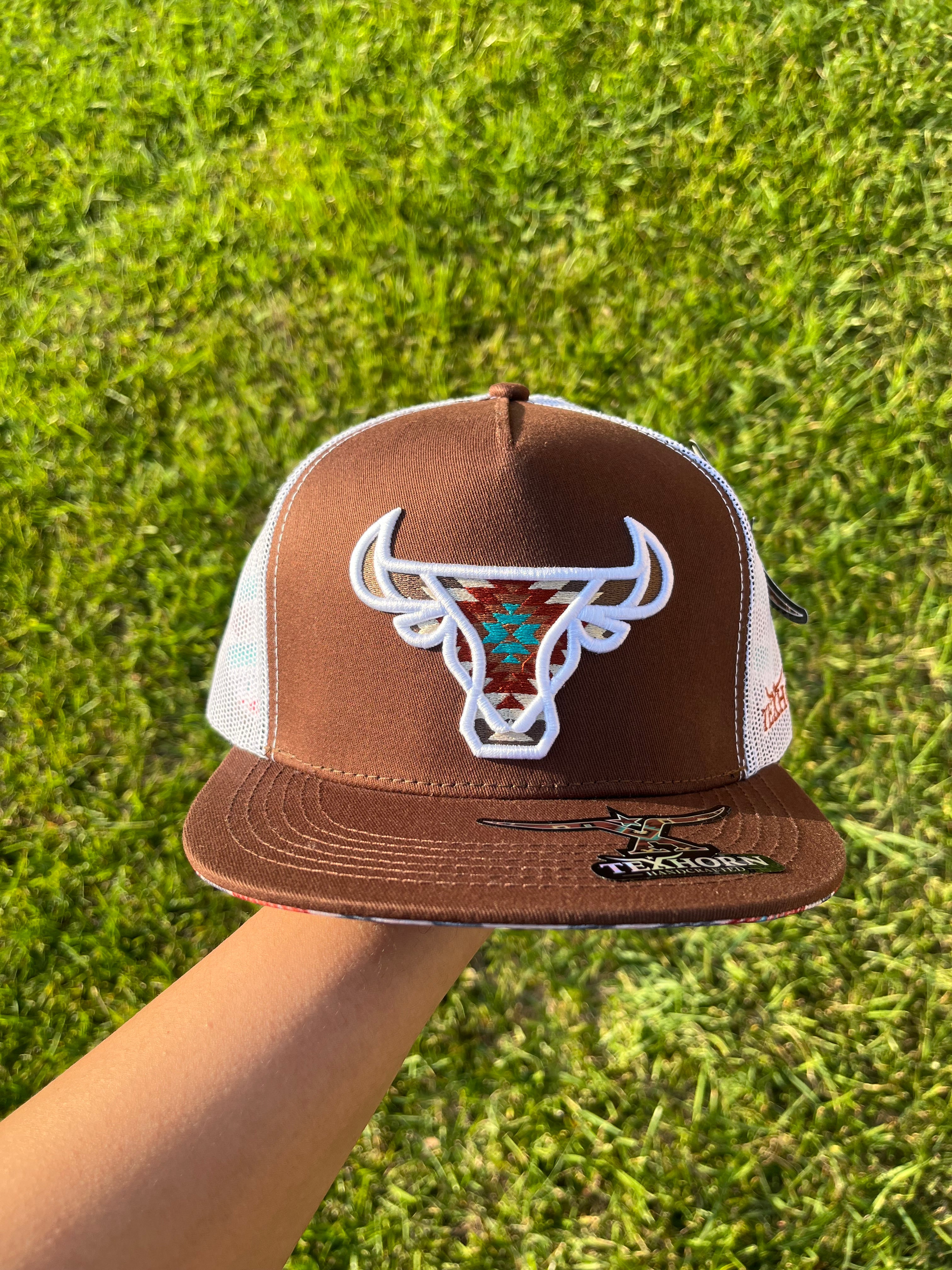 TEXHORN Cattle Brown Snap Back